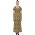Serious (2) High Waist Short Sleeve Maxi Dress