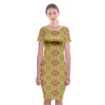 Serious (2) Classic Short Sleeve Midi Dress