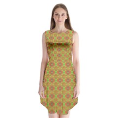 Sleeveless Chiffon Dress   
