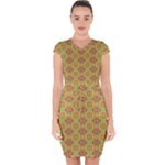 Serious (2) Capsleeve Drawstring Dress 