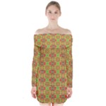 Serious (2) Long Sleeve Off Shoulder Dress