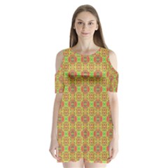 Serious (2) Shoulder Cutout Velvet One Piece from ArtsNow.com