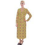 Serious (2) Velvet Maxi Wrap Dress