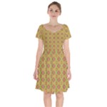 Serious (2) Short Sleeve Bardot Dress