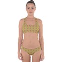 Cross Back Hipster Bikini Set 