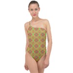 Serious (2) Classic One Shoulder Swimsuit