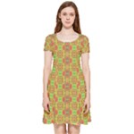 Serious (2) Inside Out Cap Sleeve Dress