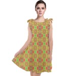 Serious (2) Tie Up Tunic Dress