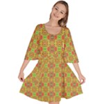 Serious (2) Velour Kimono Dress