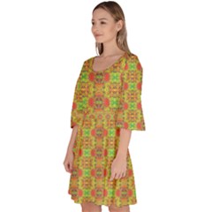 Velour Kimono Dress 