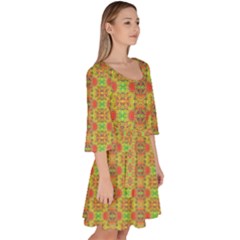 Velour Kimono Dress 