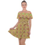 Serious (2) Off Shoulder Velour Dress