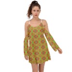 Serious (2) Kimono Sleeves Boho Dress