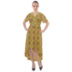 Serious (2) Front Wrap High Low Dress