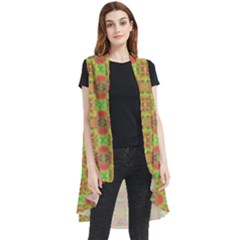 Sleeveless Chiffon Waistcoat Shirt 