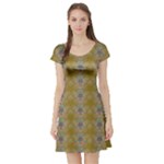 Grey Manor Short Sleeve Skater Dress