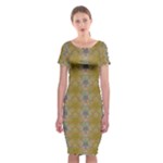 Grey Manor Classic Short Sleeve Midi Dress