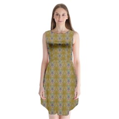Sleeveless Chiffon Dress   