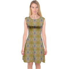 Capsleeve Midi Dress 