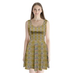 Split Back Mini Dress  