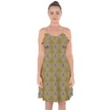 Ruffle Detail Chiffon Dress 