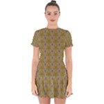 Grey Manor Drop Hem Mini Chiffon Dress