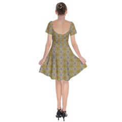 Short Sleeve Bardot Dress 