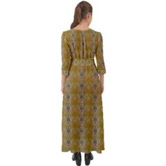 Button Up Boho Maxi Dress 
