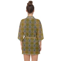 Half Sleeve Chiffon Kimono 
