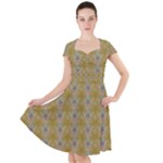 Grey Manor Cap Sleeve Midi Dress