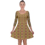 Grey Manor Serious (2) Quarter Sleeve Skater Dress