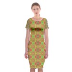 Grey Manor Serious (2) Classic Short Sleeve Midi Dress