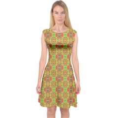 Capsleeve Midi Dress 