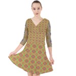 Grey Manor Serious (2) Quarter Sleeve Front Wrap Dress