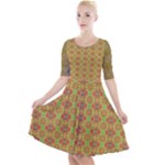 Grey Manor Serious (2) Quarter Sleeve A-Line Dress