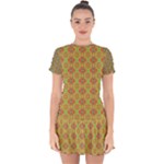 Grey Manor Serious (2) Drop Hem Mini Chiffon Dress