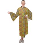 Grey Manor Serious (2) Maxi Velour Kimono