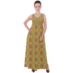 Grey Manor Serious (2) Empire Waist Velour Maxi Dress