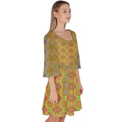 Velour Kimono Dress 