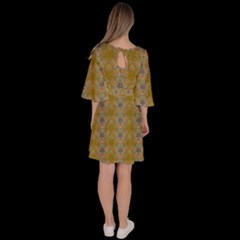 Velour Kimono Dress 