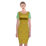 Flower Girl Togo Classic Short Sleeve Midi Dress