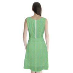 Sleeveless Waist Tie Chiffon Dress 