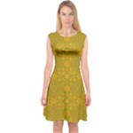 Flower Girl Togo Capsleeve Midi Dress
