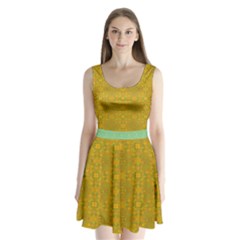 Split Back Mini Dress  