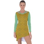 Flower Girl Togo Asymmetric Cut-Out Shift Dress