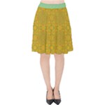 Flower Girl Togo Velvet High Waist Skirt
