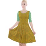 Flower Girl Togo Quarter Sleeve A-Line Dress