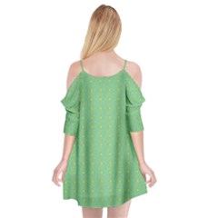 Cutout Spaghetti Strap Chiffon Dress 