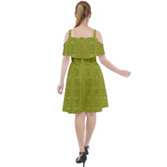Cut Out Shoulders Dress 