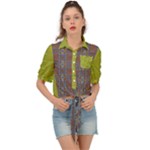 My Arg  Aisle Vib Bibi (2) Tie Front Shirt 